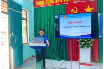 Hoạt động tư vấn hướng nghiệp cho học sinh