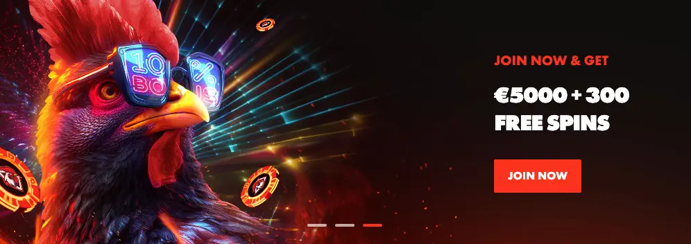 Rooster Bet Casino login